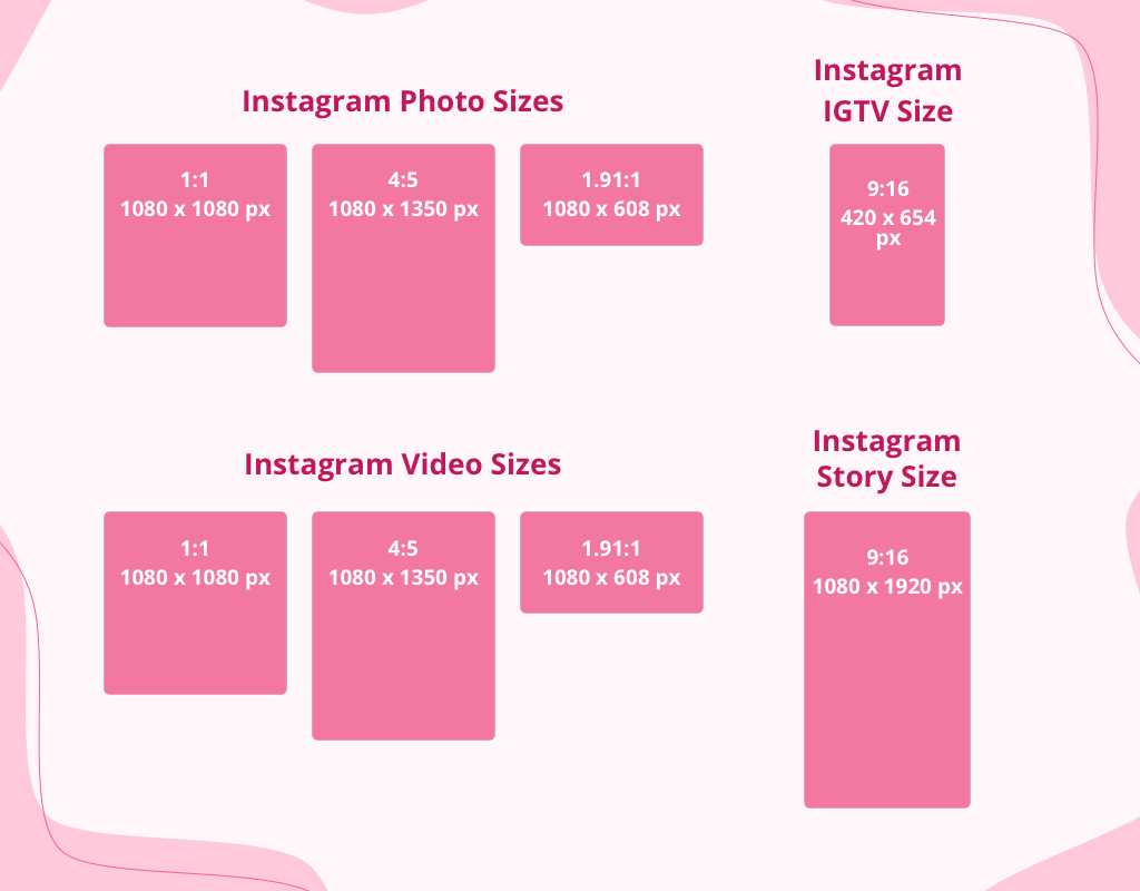 Instagram Image and Video Sizes