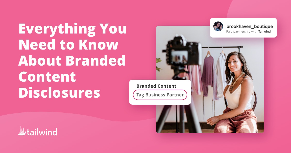 Branded Content Disclosures