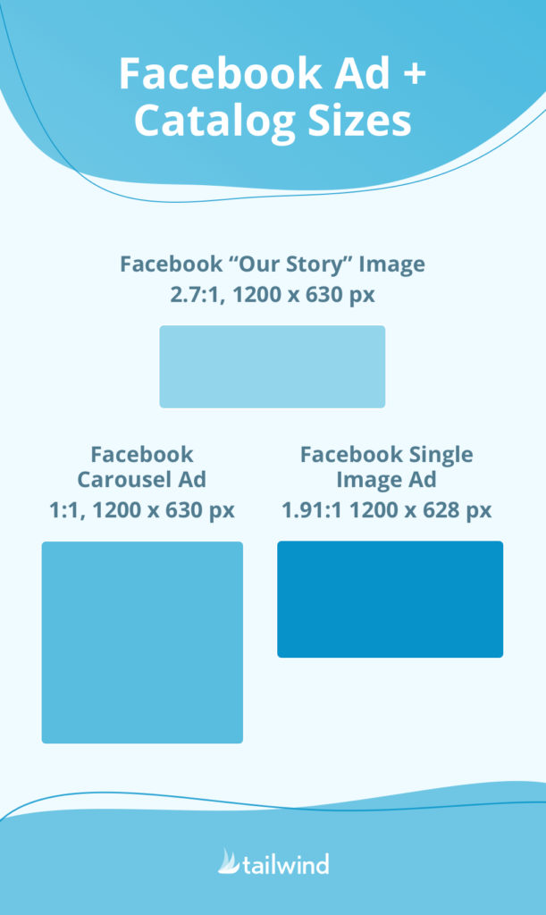 Facebook Ad and Catalog Sizes