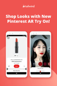 Pinterest’s new AR Try on opens up a world of shopping possibilities, right from your mobile phone! Find out how it works and how brands can get in on the action here.