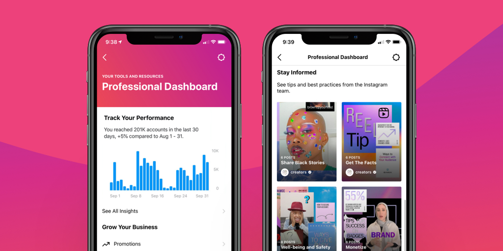 Instagram Professional Dashboard