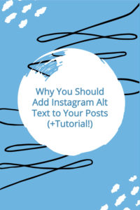 Instagram alt text not only makes your content more accessible, it can also have major Instagram marketing benefits. Read how and why to use it here!