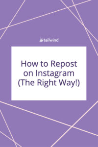 Curious about how to repost on Instagram (and whether you should)? Read our guide on legality and ethics - and how to repost on Instagram the right way!