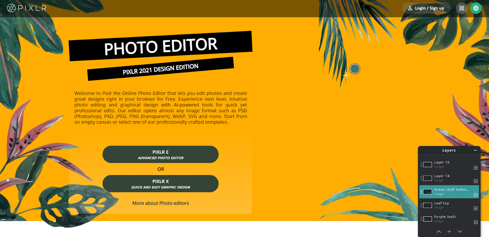 Pixlr Photo Editor