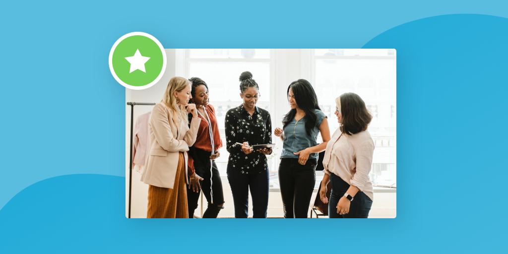 Using Close Friends List for Marketing blog post feature image with blue background