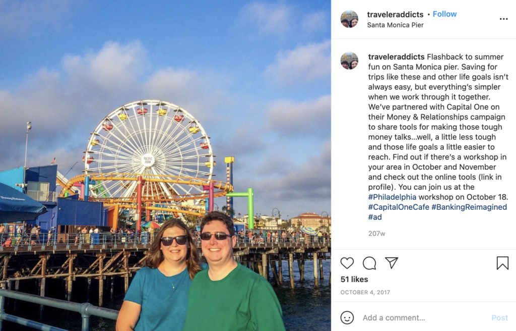 Travel Addicts Instagram screenshot