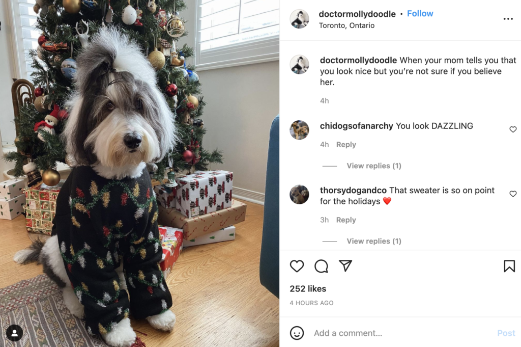 December Marketing Dates post ugly Christmas sweater