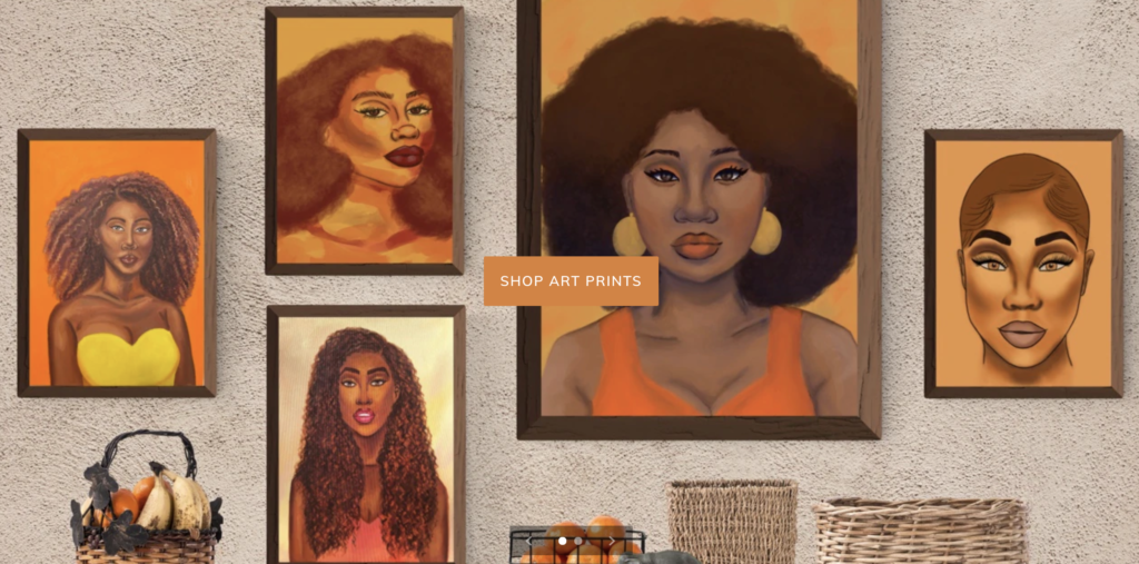 Shea Design Art website photo