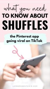 Get the scoop on Pinterest's latest app, Shuffles from Levee Road Studios.